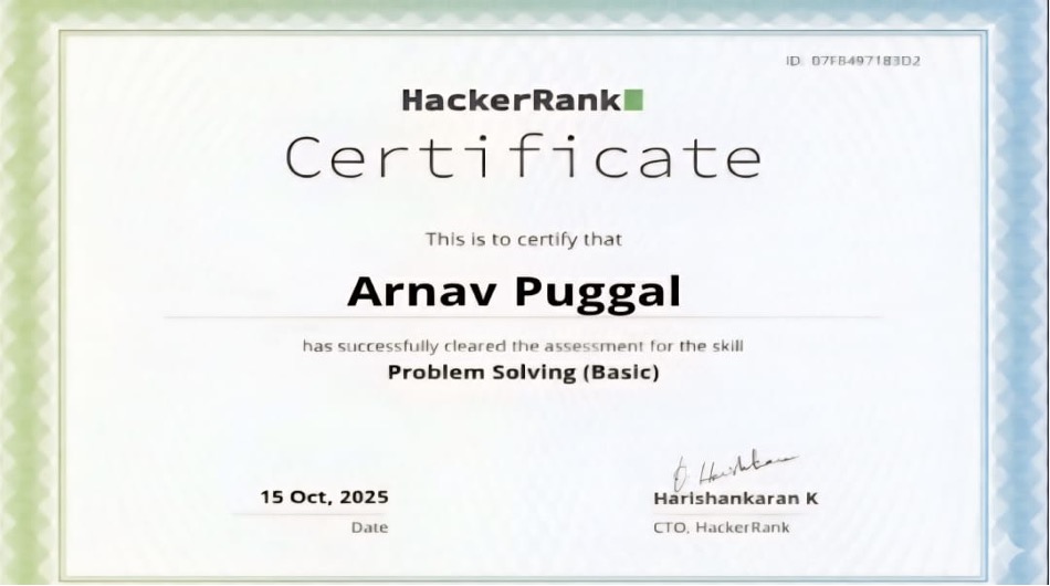 Problem Solving (Basic)